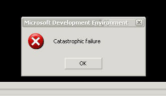 Catastrophical failure